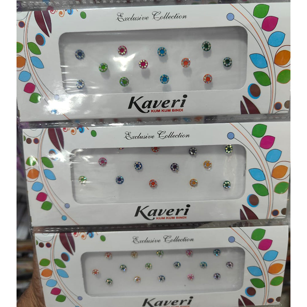 Kavita Art Designer Austrian Stone Round Shape Fancy Bindi