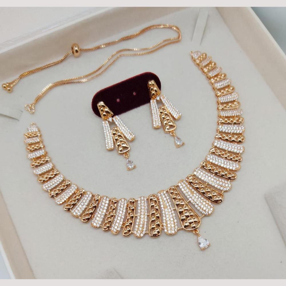 Kavita Art Glamorous Austrian Stone Necklace Set