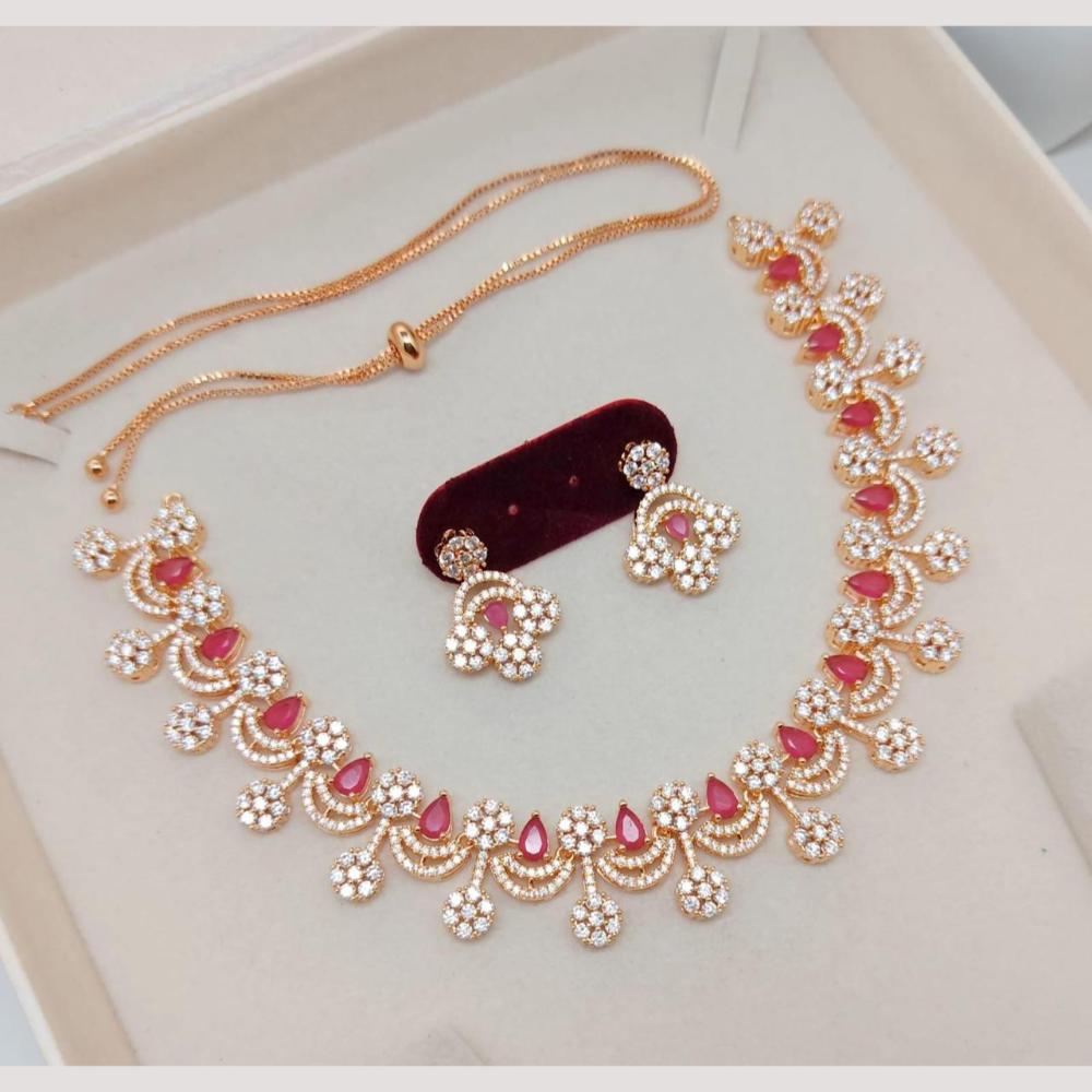 Kavita Art Glamorous Austrian Stone Necklace Set