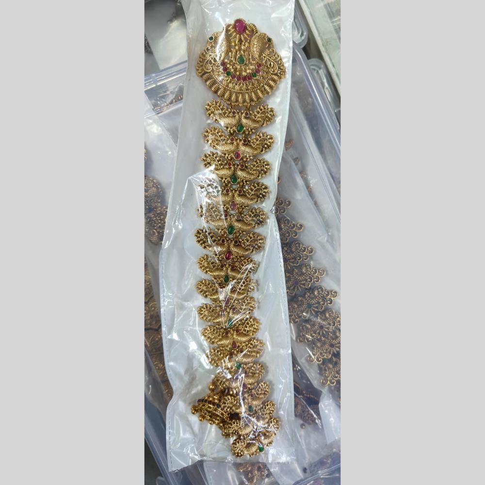 Kavita Art Heritage Pota Stone Hair Choti