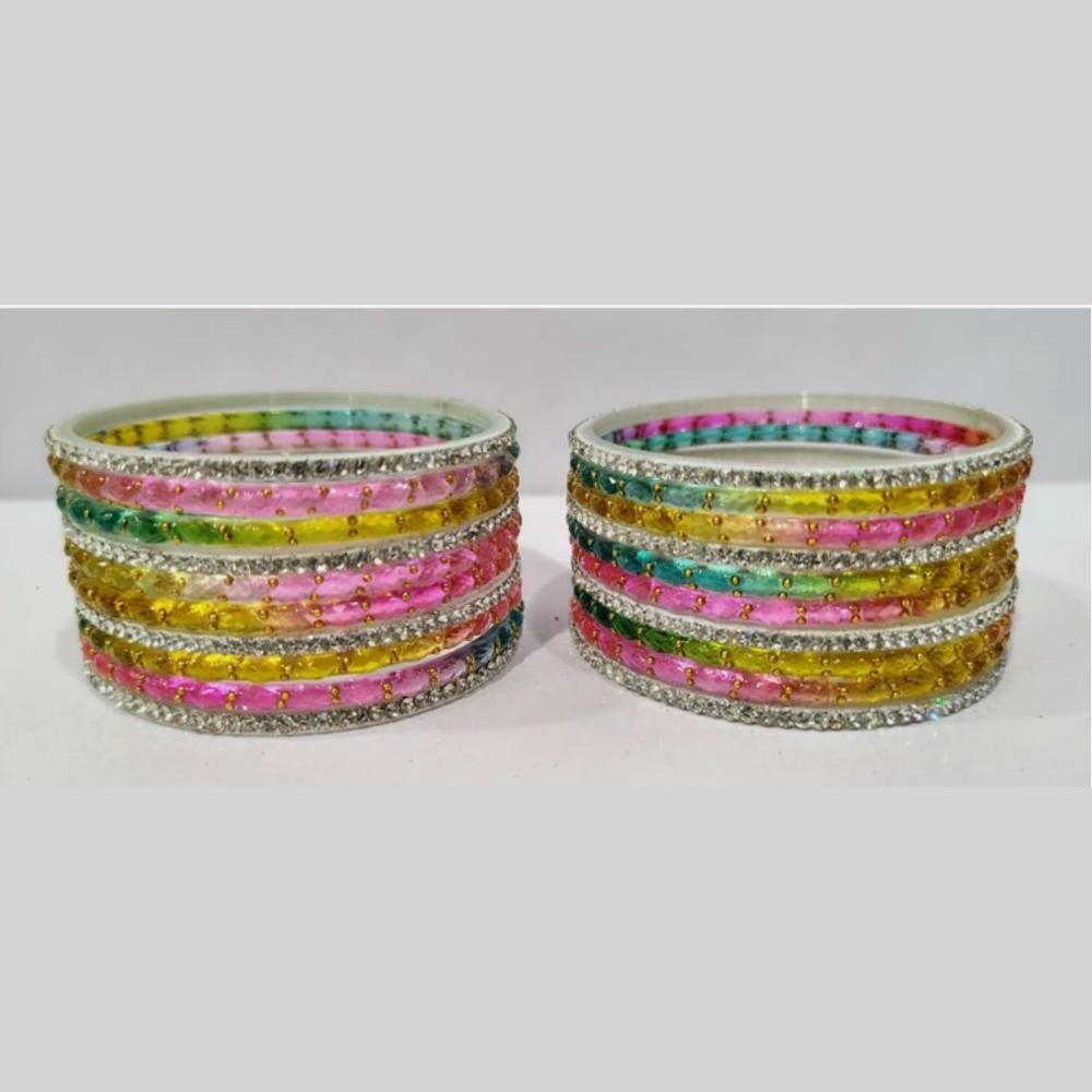 Kavita Art Classic Austrian Stone Glass Bangles Set