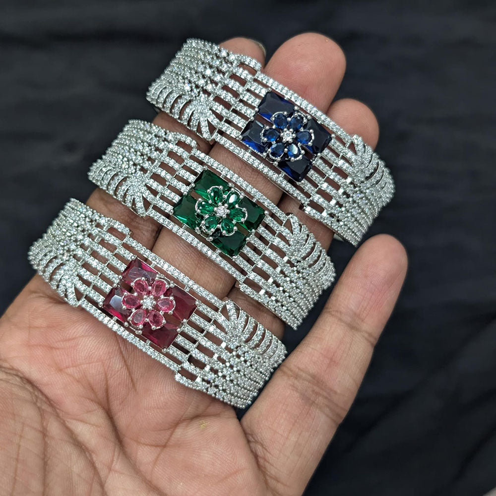 Kavita Art Sparkling Premium Design American Diamond Bracelet