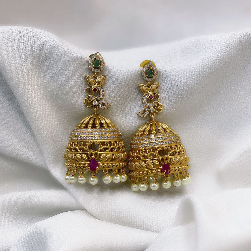 Sone ki jhumki on sale design