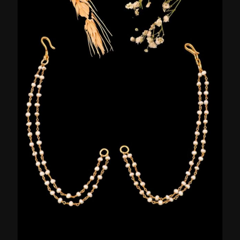 SNERA Gold Plated Pearl Kanchain