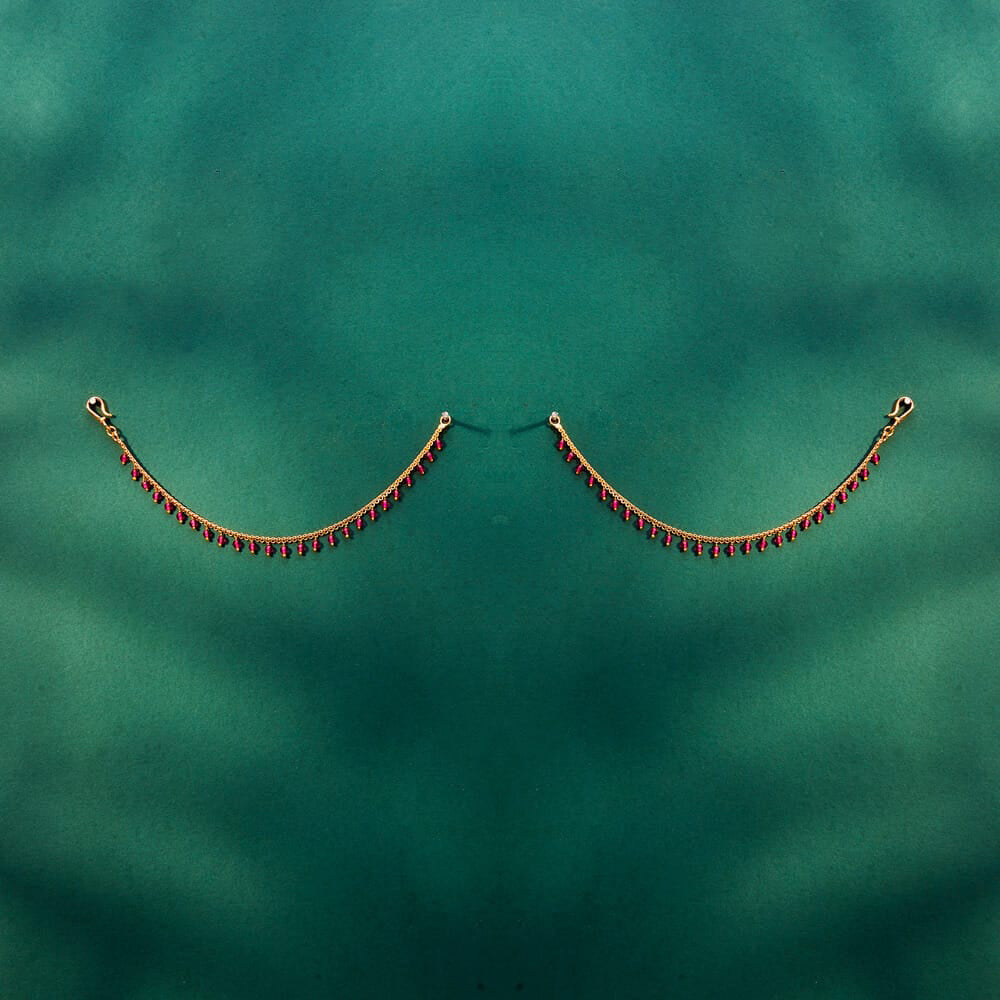 SNERA Gold Plated Pearl Kanchain