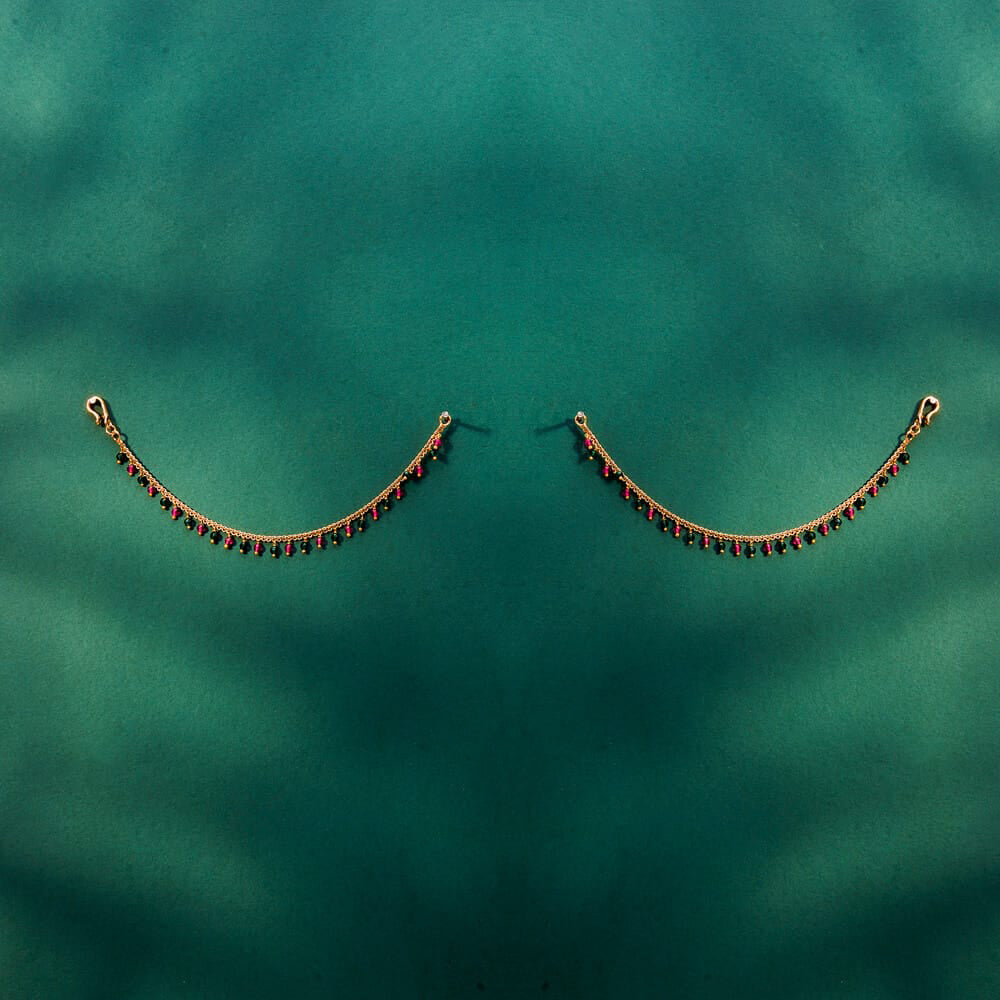 SNERA Gold Plated Pearl Kanchain