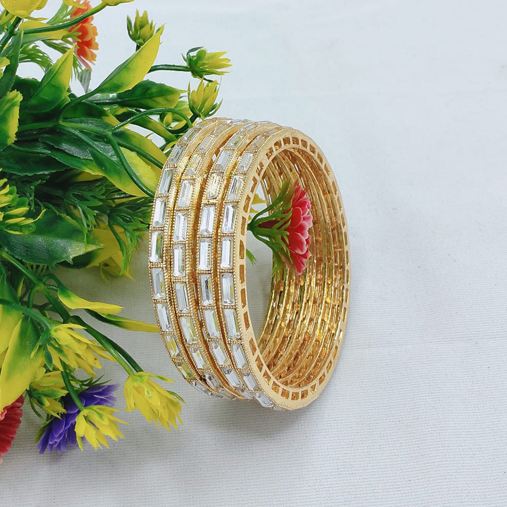 Snera Glam Bangles Set Perfect for Weddings Parties and Everyday Traditional Looks