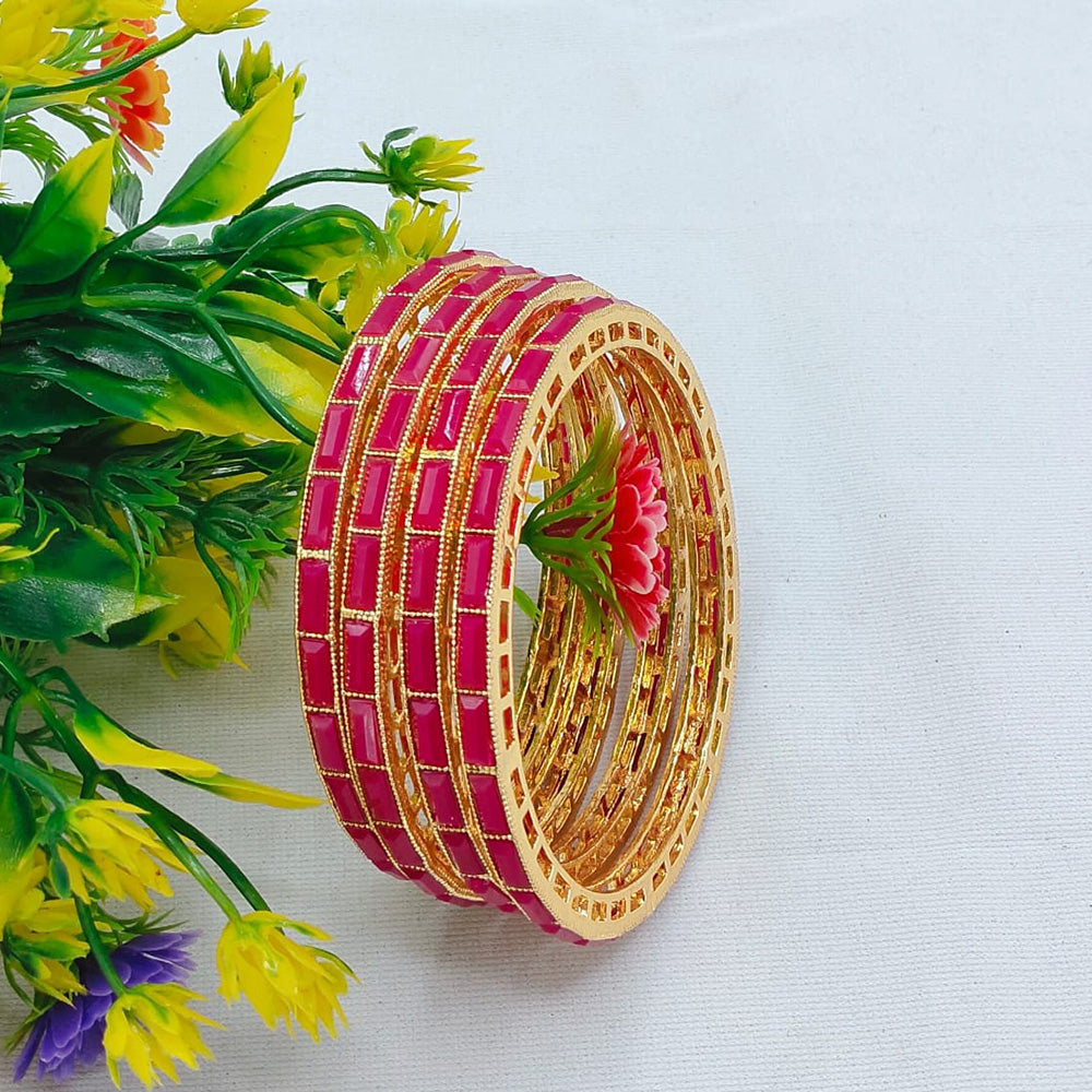 Snera Glam Bangles Set Perfect for Weddings Parties and Everyday Traditional Looks