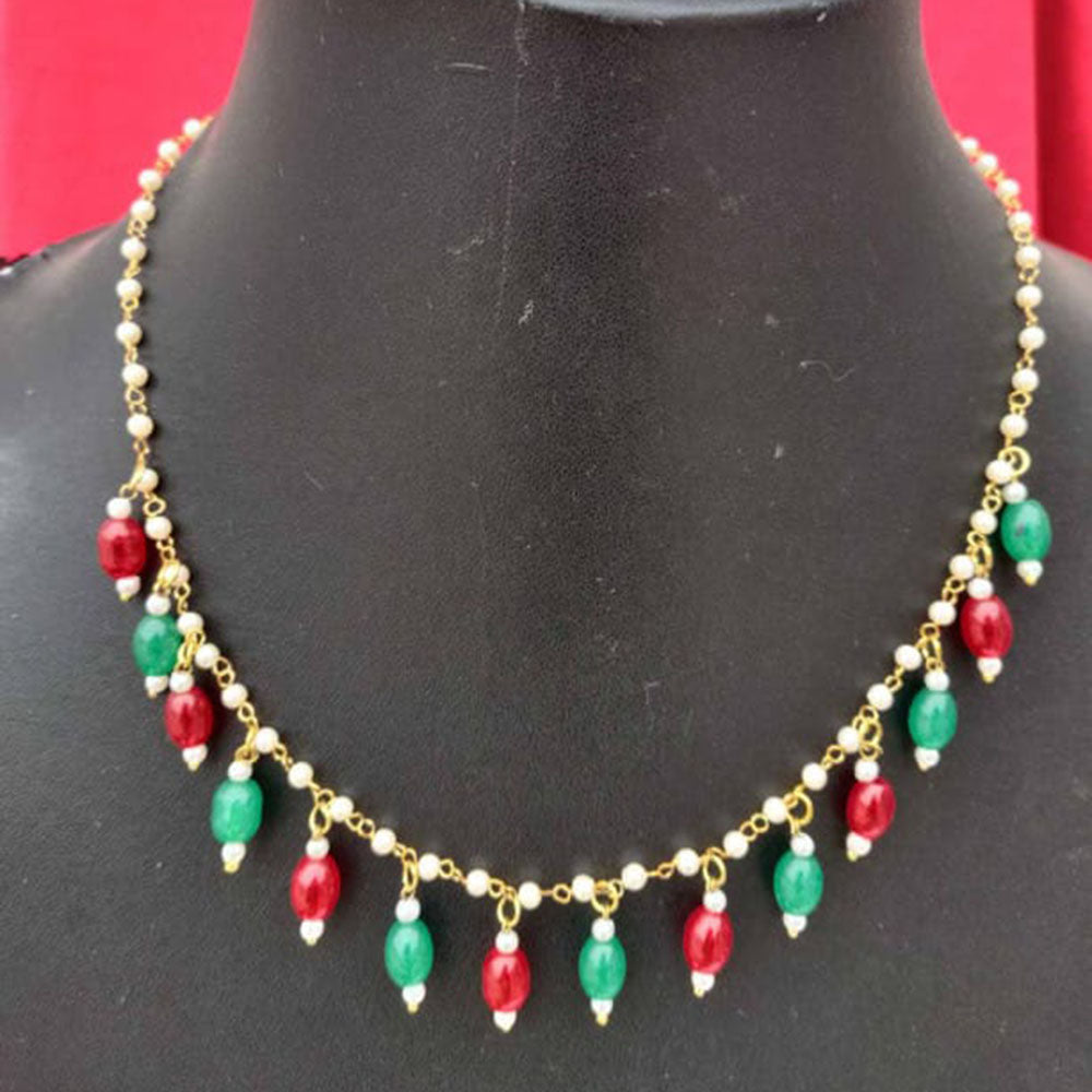 SNERA Party Wear Beaded Necklace