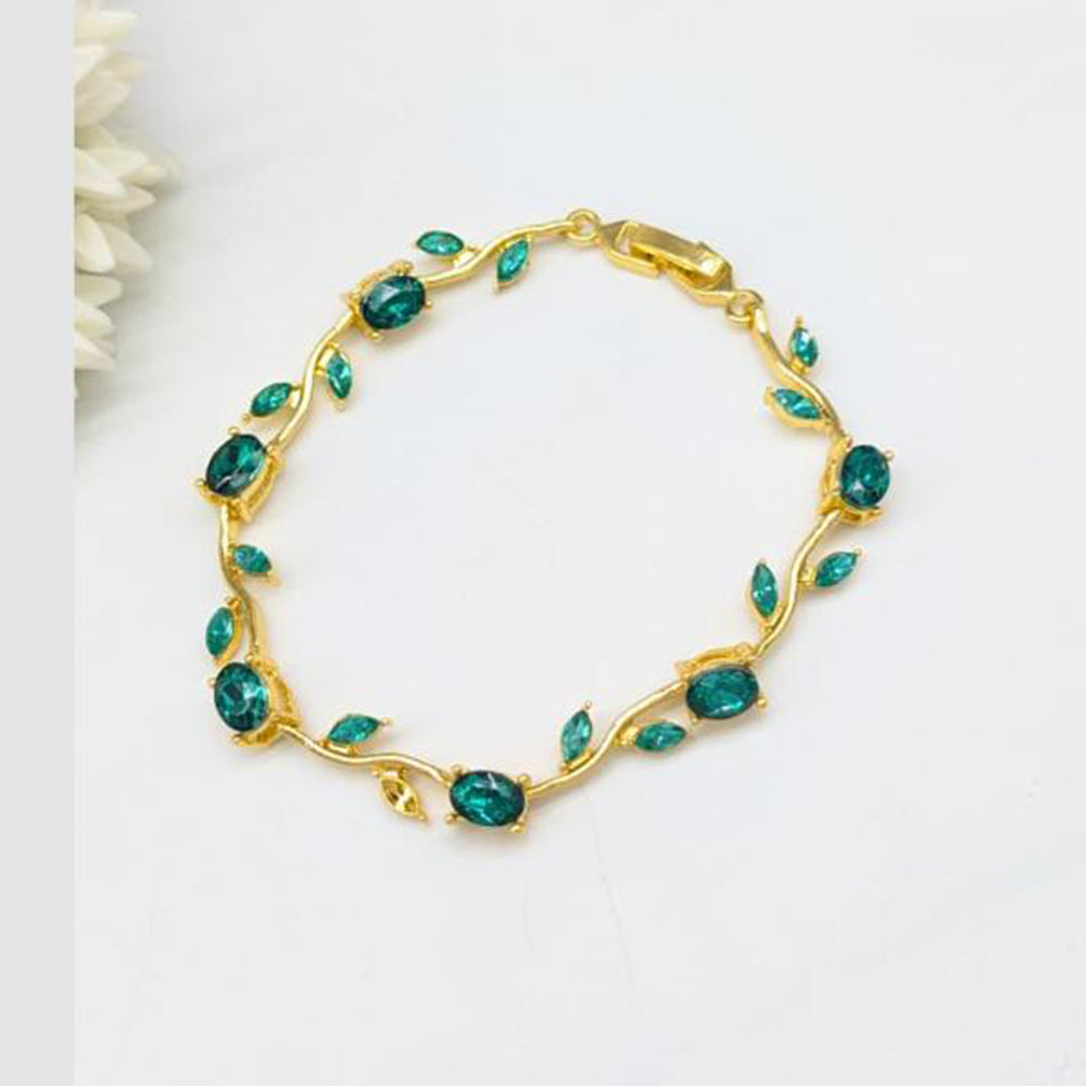 SNERA Elegant Crystal Stone Openable Bracelet for Women