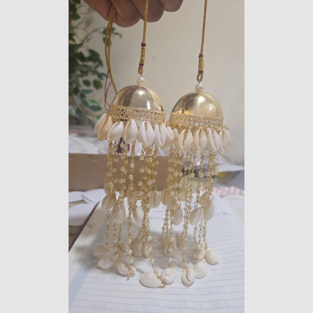 SNERA Heavy Look Grand Dulhan Cowrie Shell Kalire