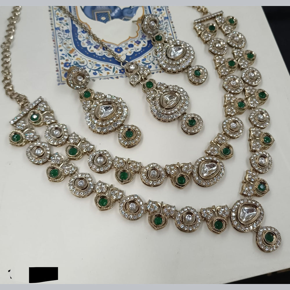 SNERA Elegant Kundan Necklace Set for Women