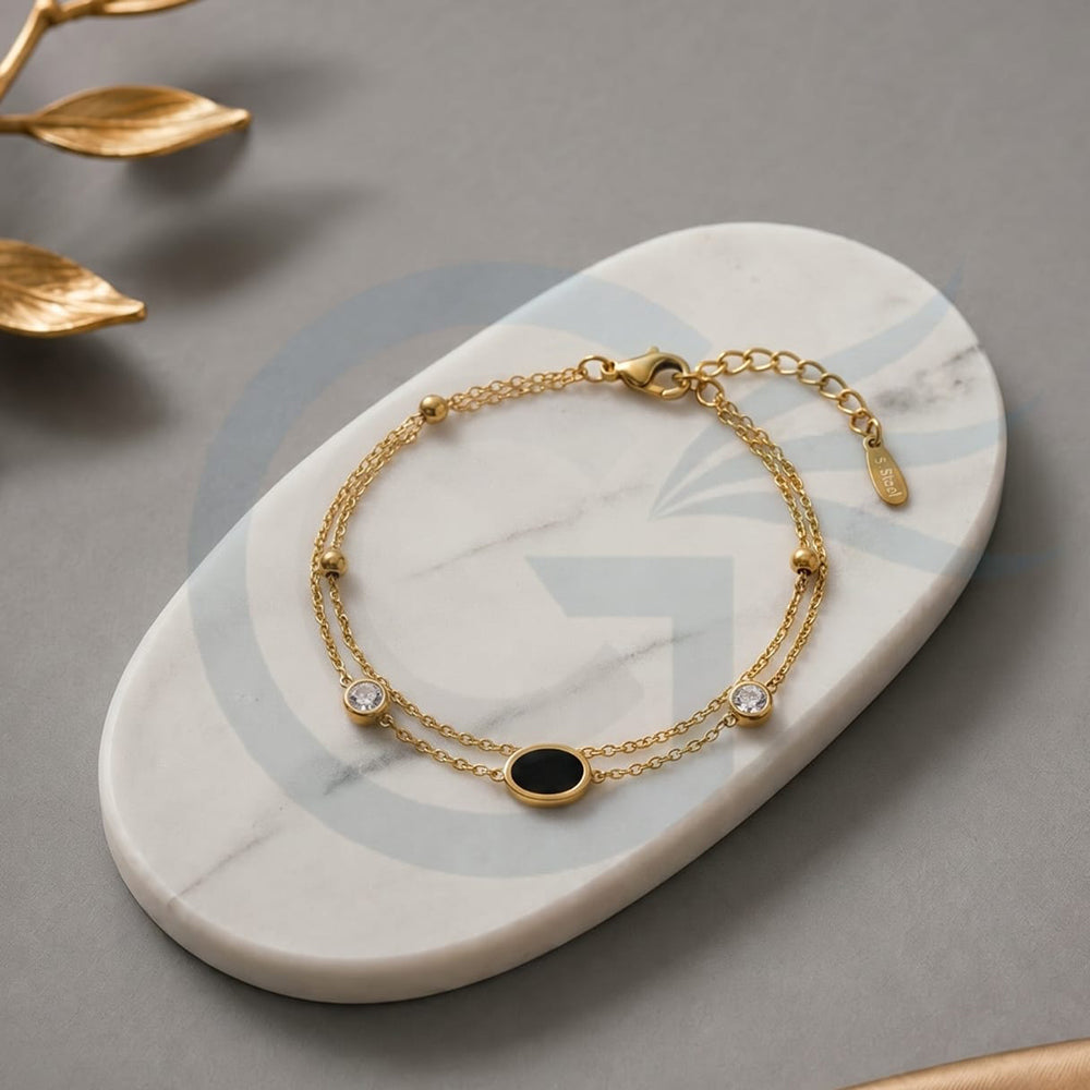 SNERA Elegant Crystal Stone Bracelet for Women
