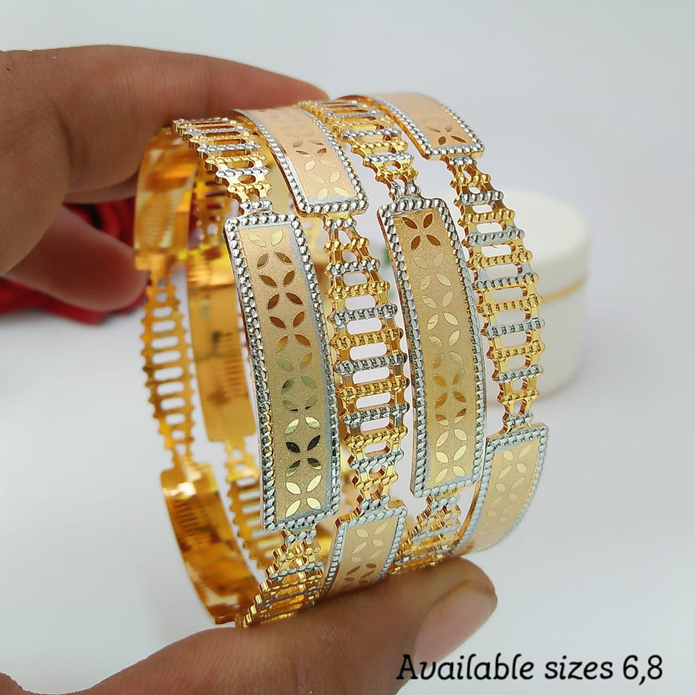 Exclusive Cnc Bangles Gold Plated