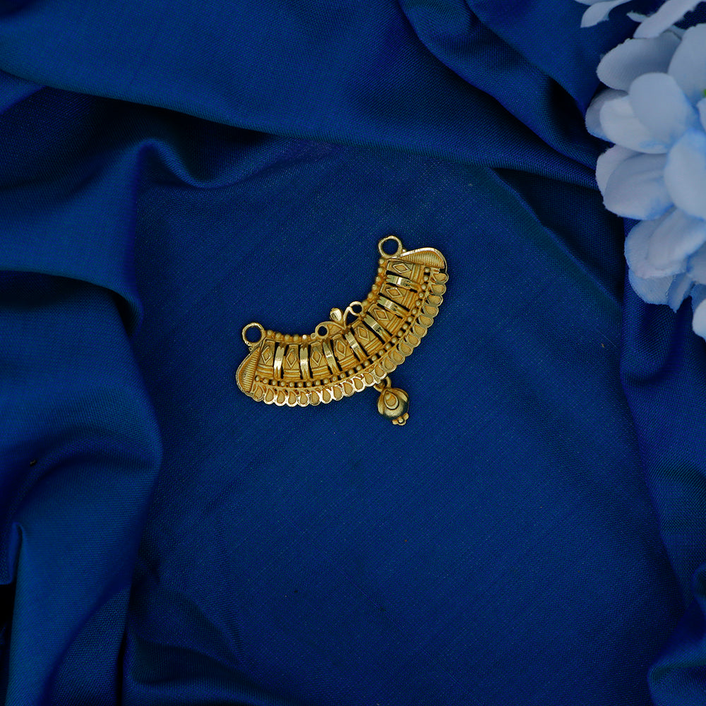 Mahavir Stylish DYE Gold Plated Pendant for Women