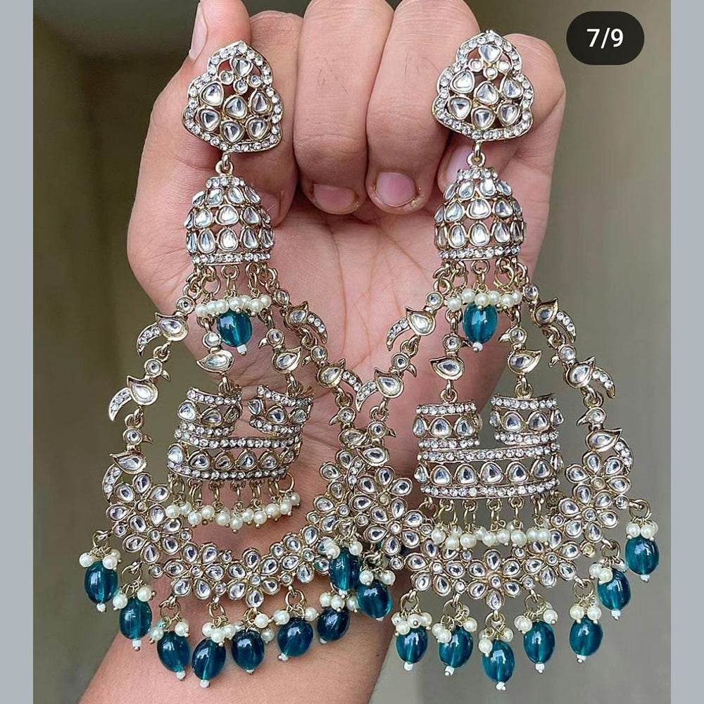 FS Collection Silver Plated Dangler Earrings