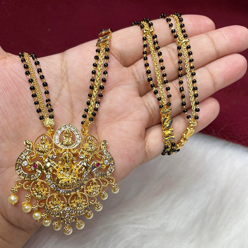 FS Collection Gold Plated Mangalsutra