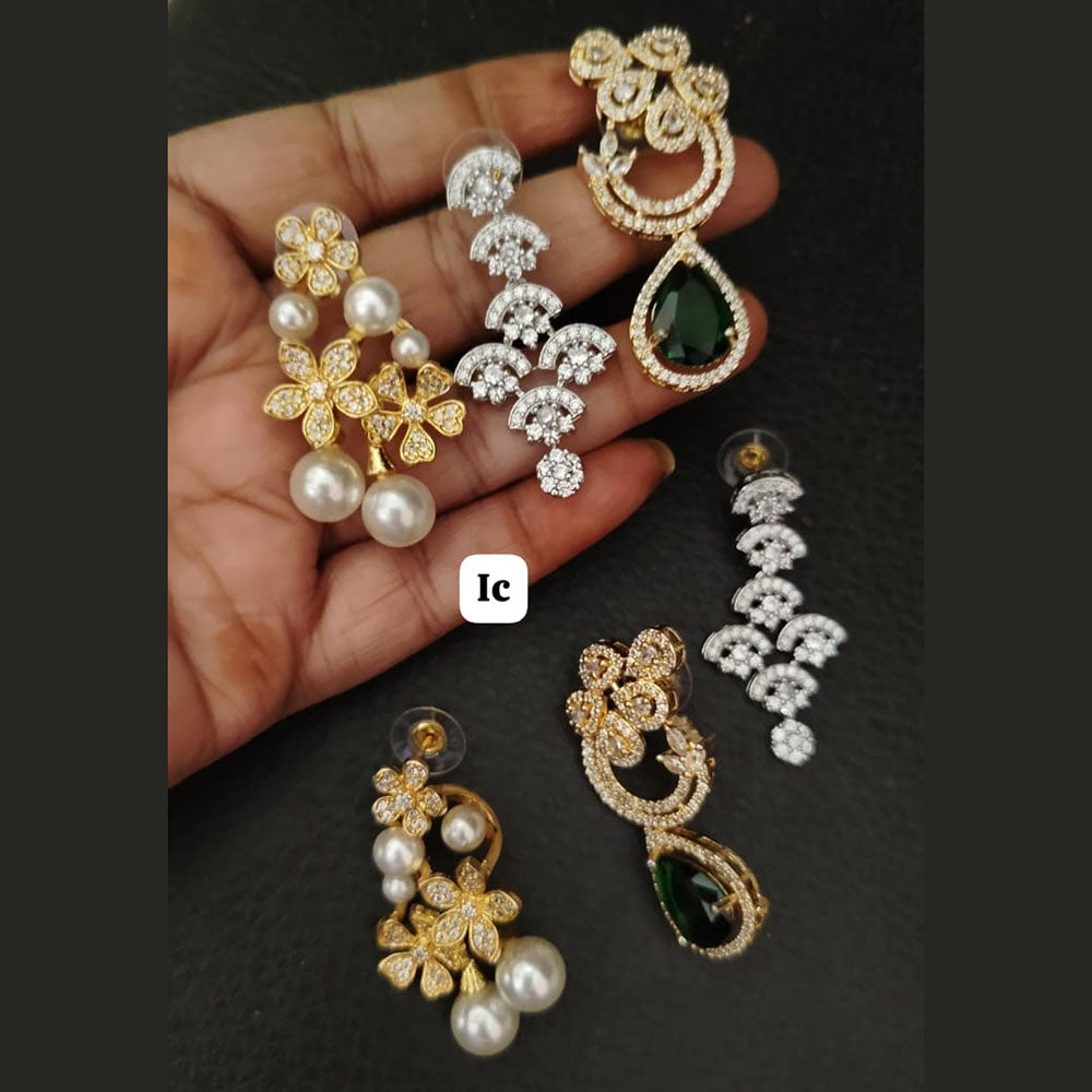 FS Collection AD Dangler Earrings Combo