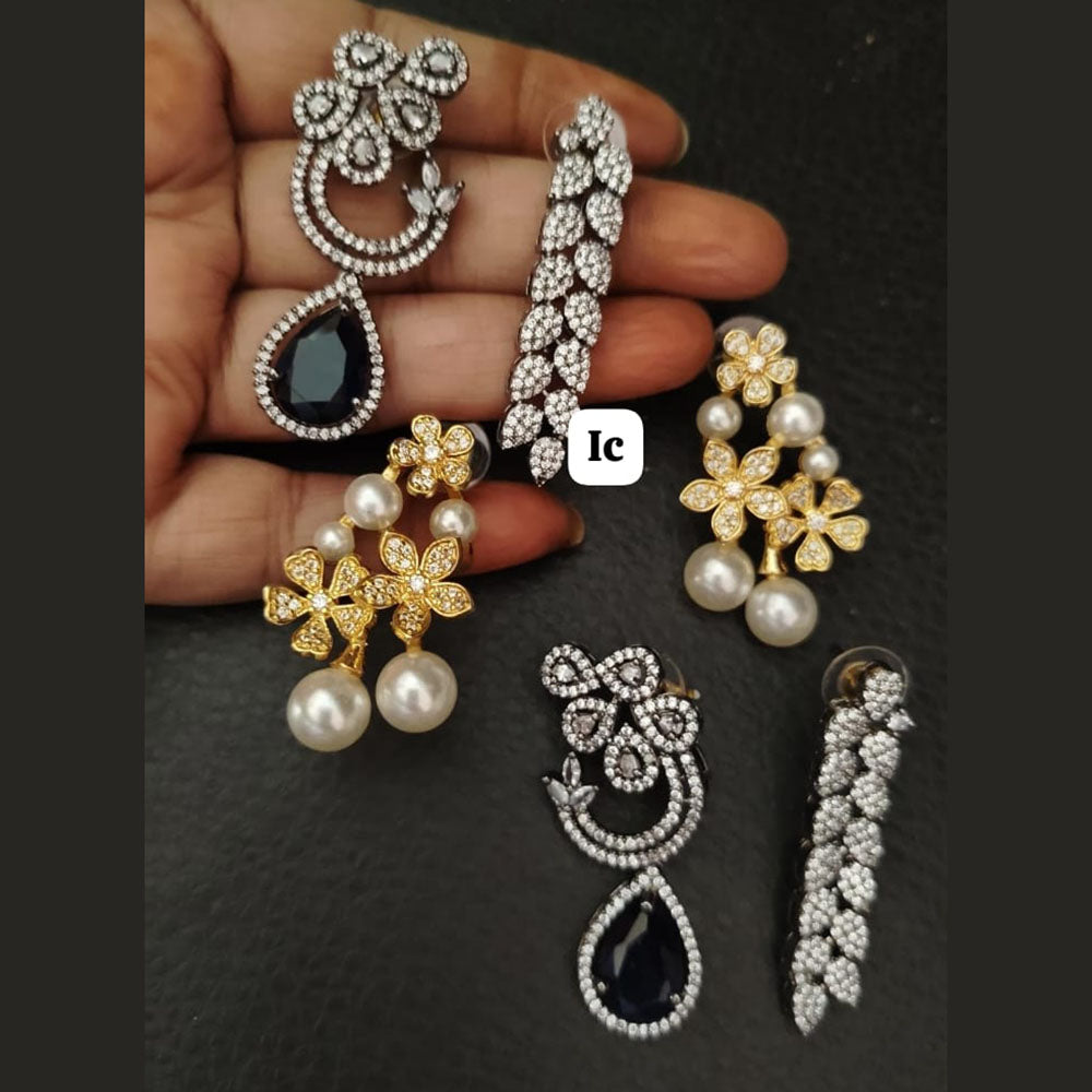 FS Collection AD Dangler Earrings Combo