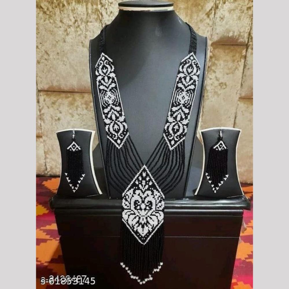 FS Collection Handmade Moti Long Neckalce