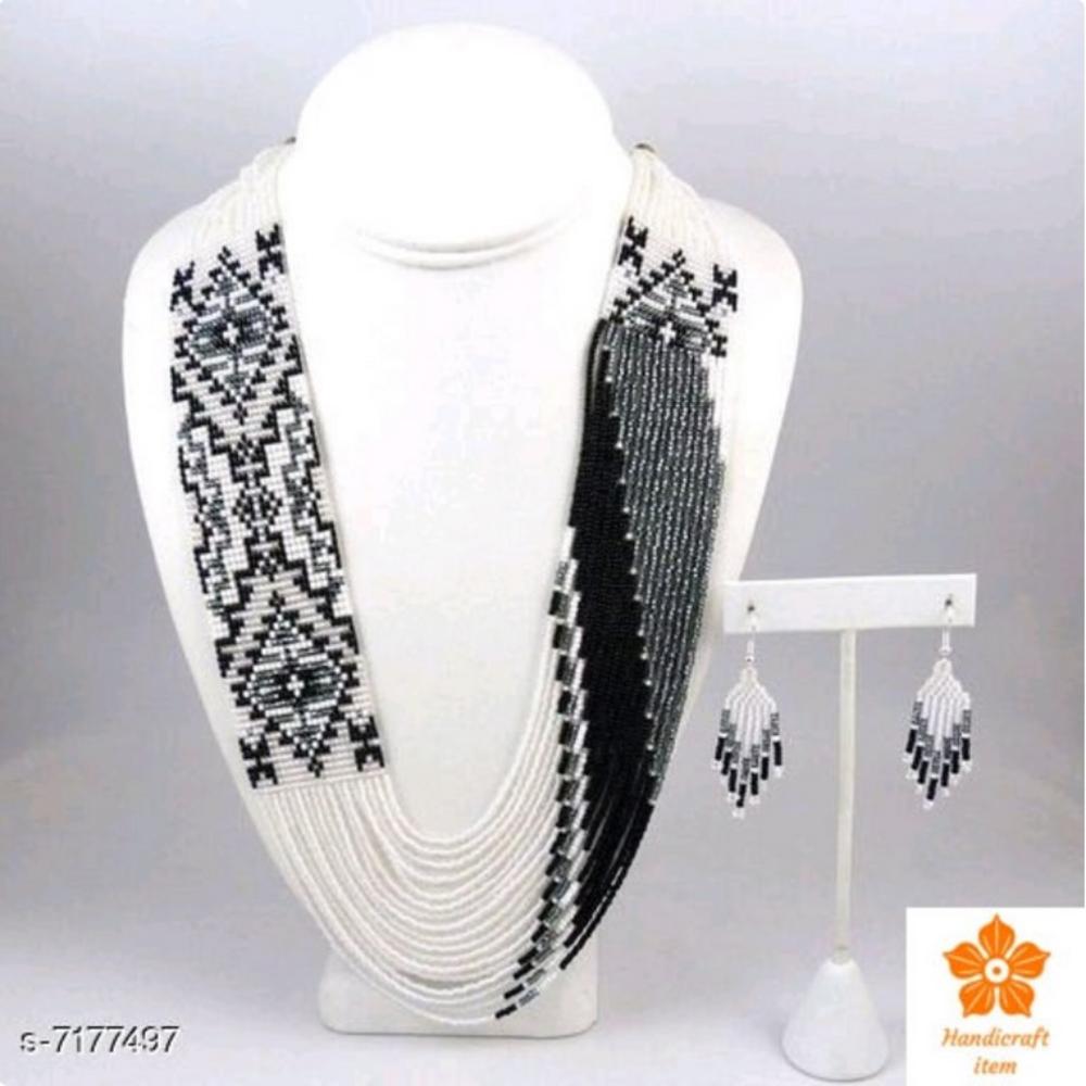 FS Collection Handmade Moti Long Neckalce