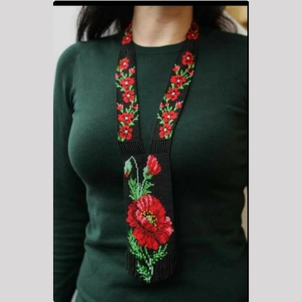 FS Collection Handmade Moti Long Neckalce