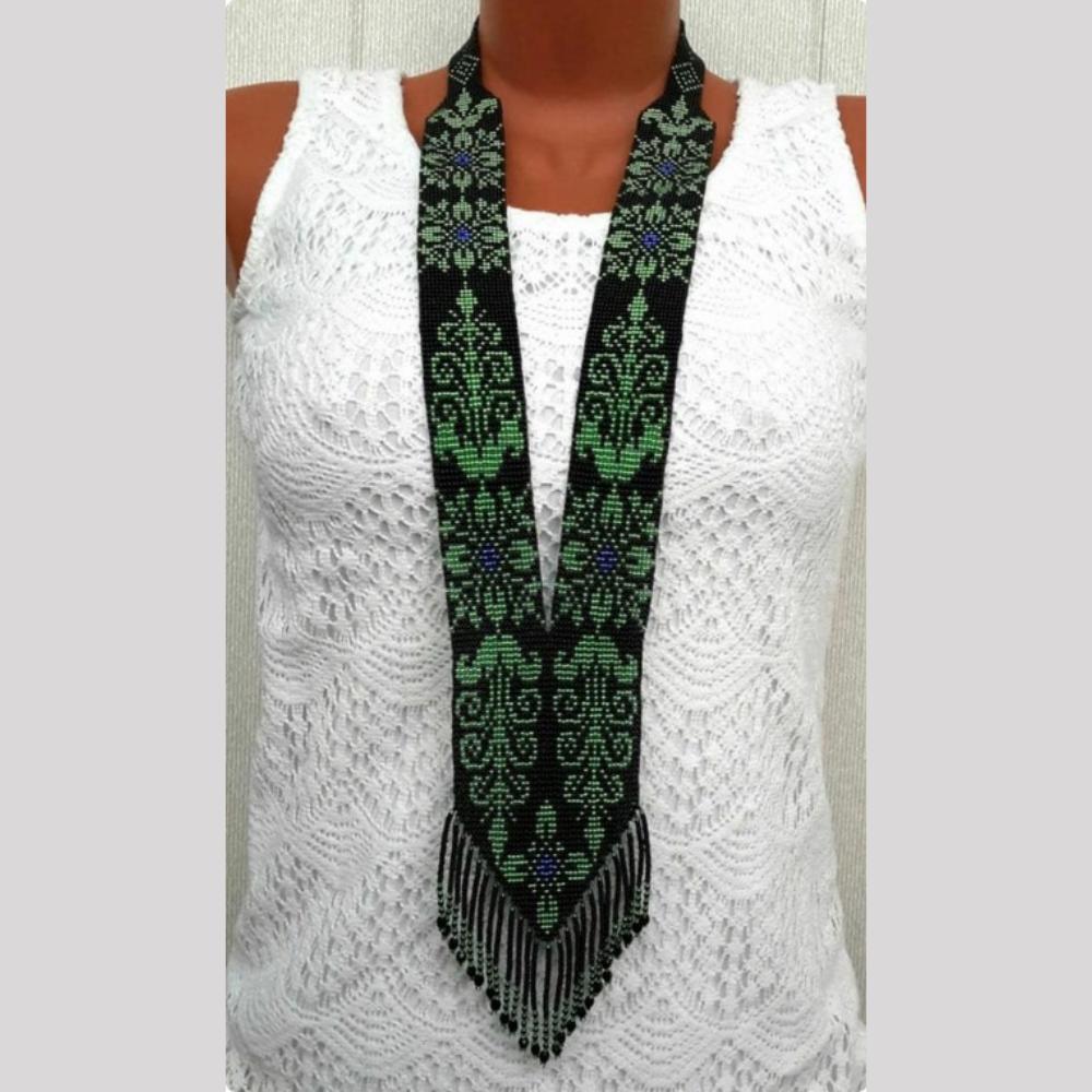 FS Collection Handmade Moti Long Neckalce