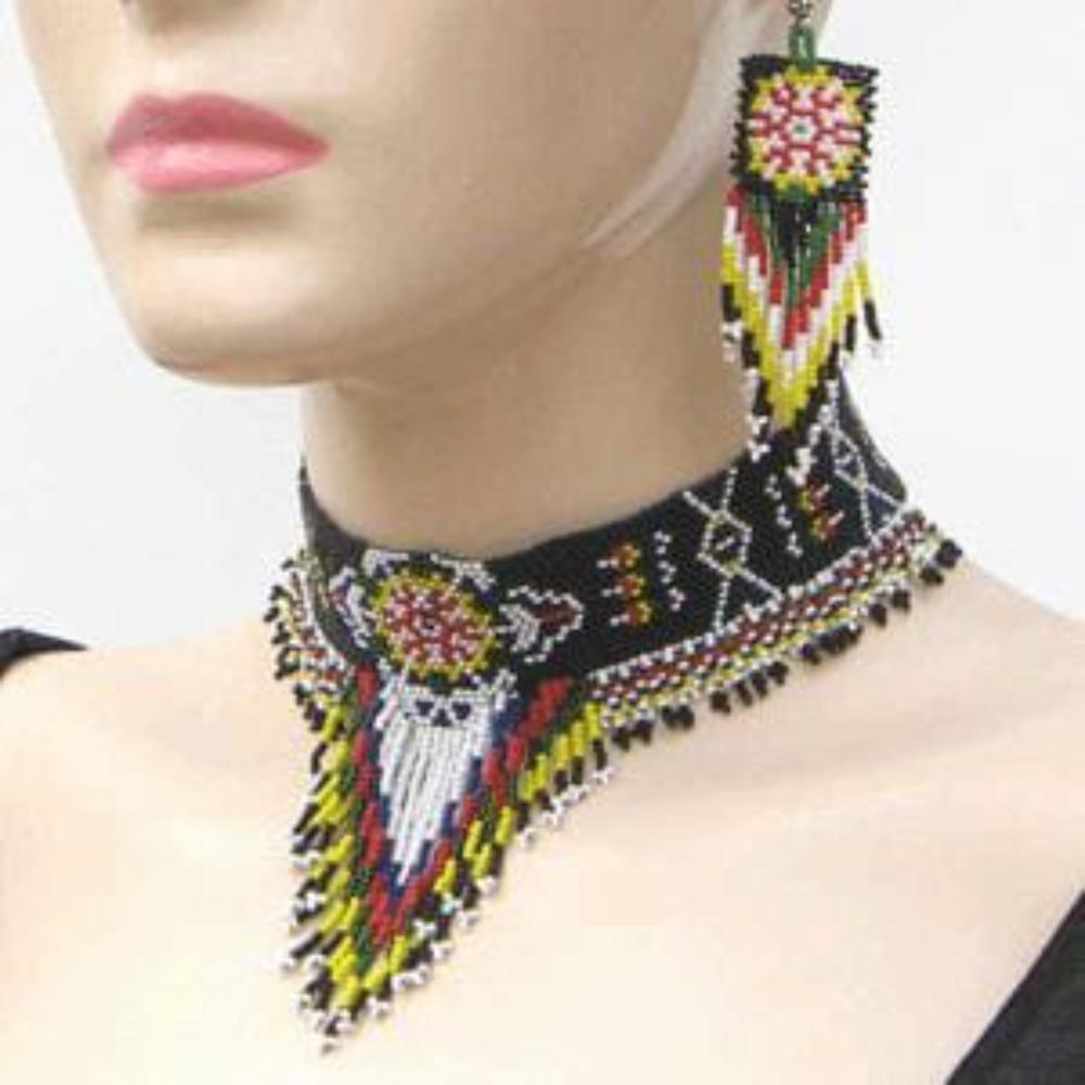 FS Collection Handmade Moti Choker Neckalce