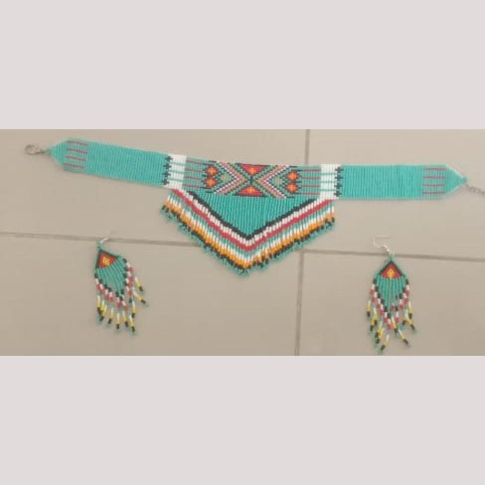 FS Collection Handmade Choker Necklace Set