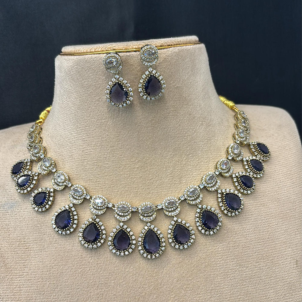 FS Collection Heritage American Daimond Necklace Set