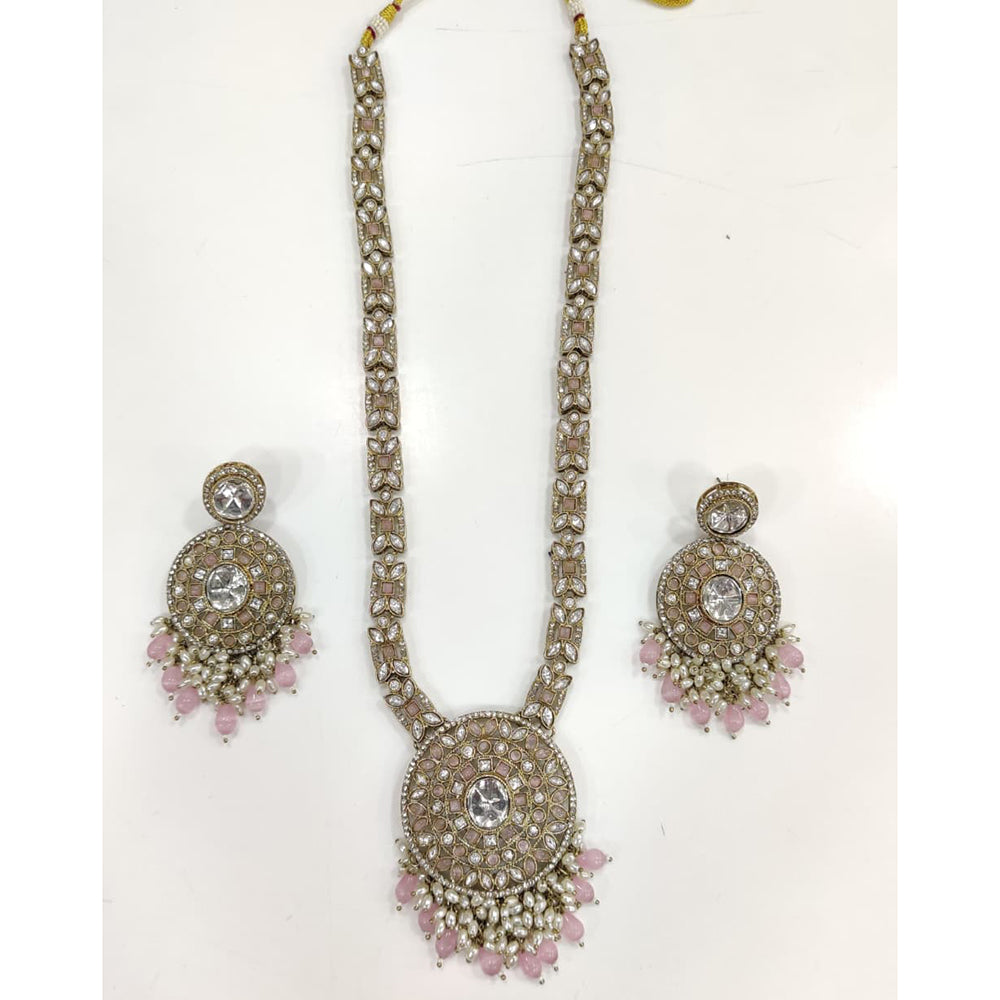 FS Collection Heritage Pota Stone Pearl And Beaded Necklace Set