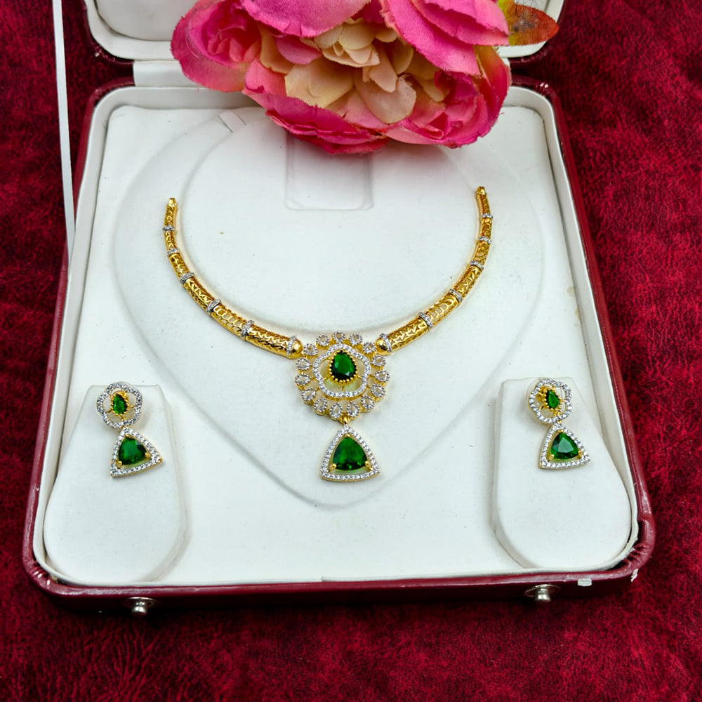 FS Collection Royal Look Austrian Stone Necklace Set