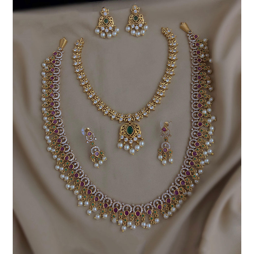 FS Collection Royal Austrian Stone Jewellery Combo Set