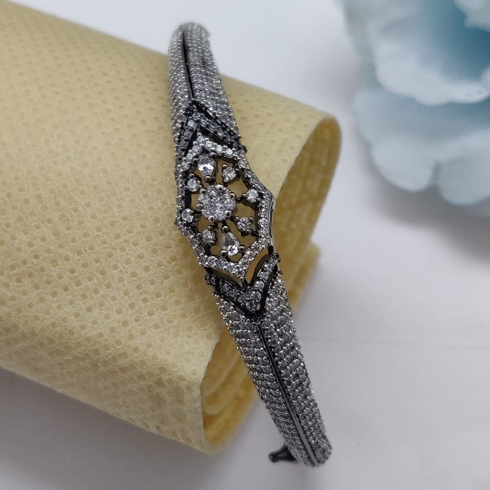 Vivha Creations Luxury American Diamond Designer Openable Bracelet