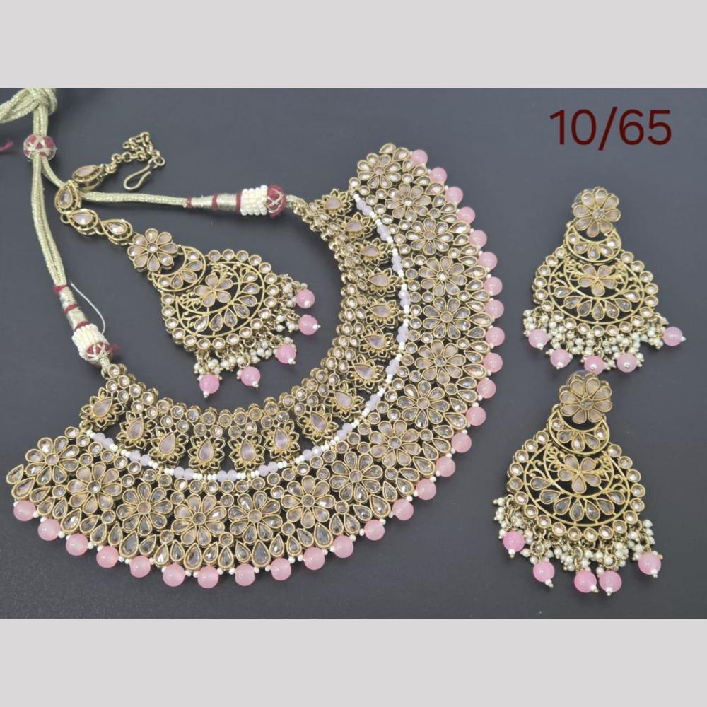 Akruti Collection Gold Plated Neckalce Set