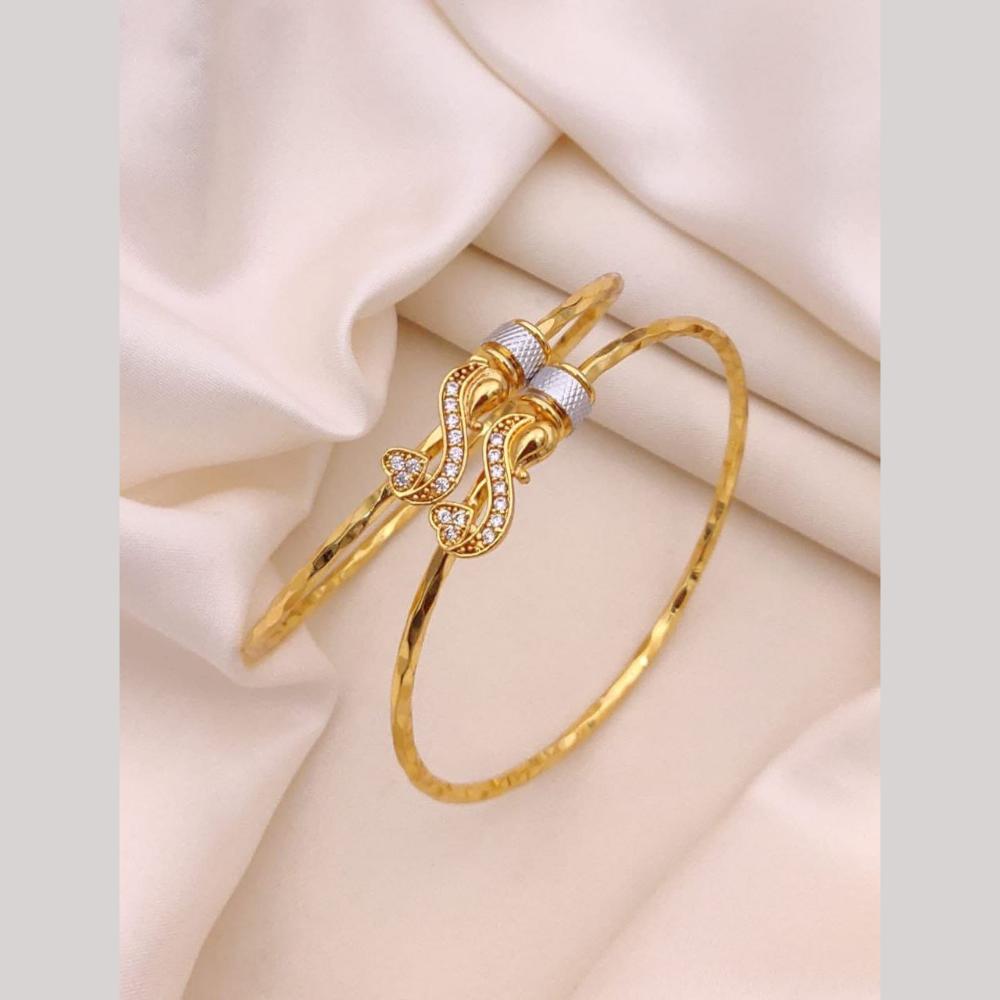 Akruti Collection Antique Polish Trendy Austrian Stone Adjustable Bracelet