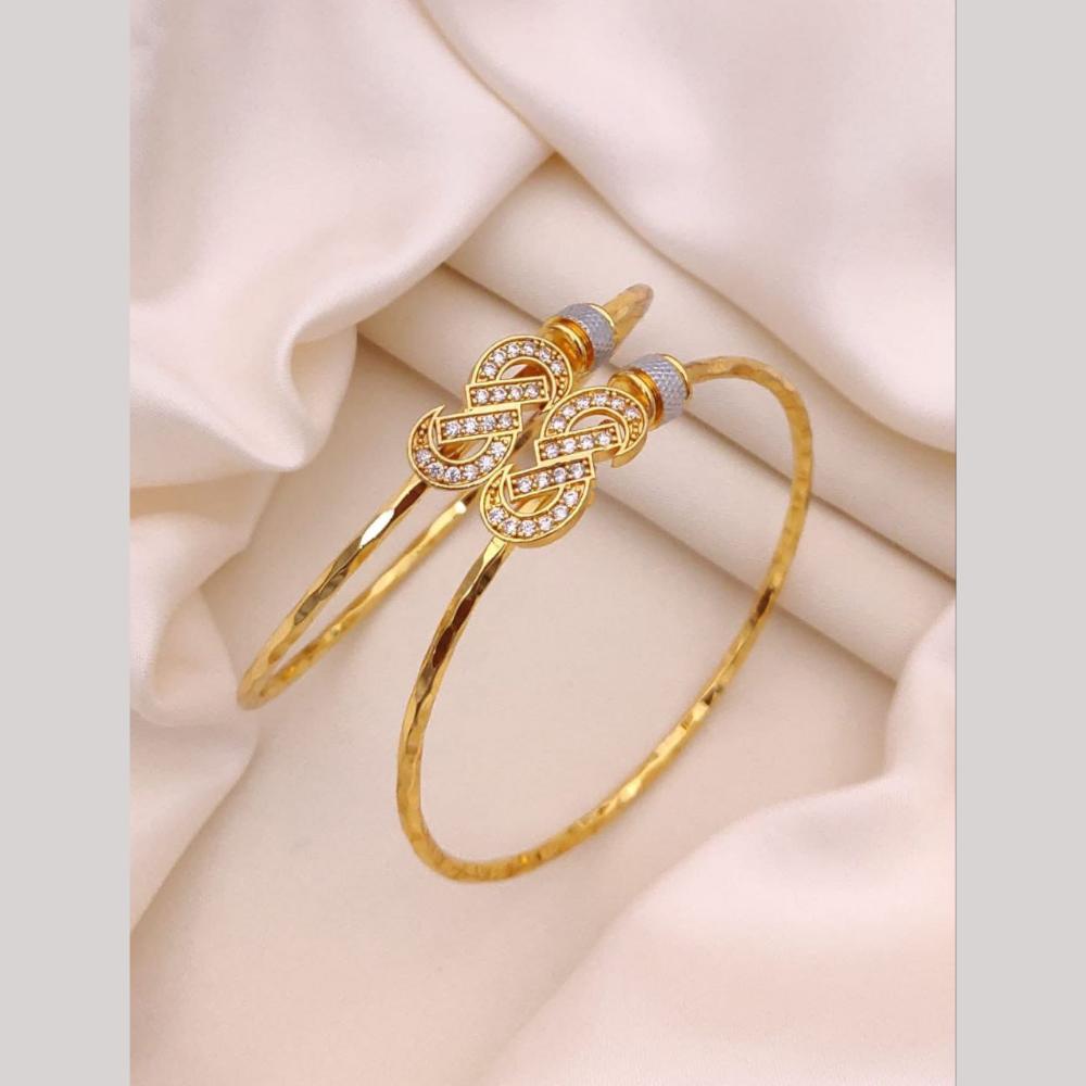 Akruti Collection Antique Polish Trendy Austrian Stone Adjustable Bracelet