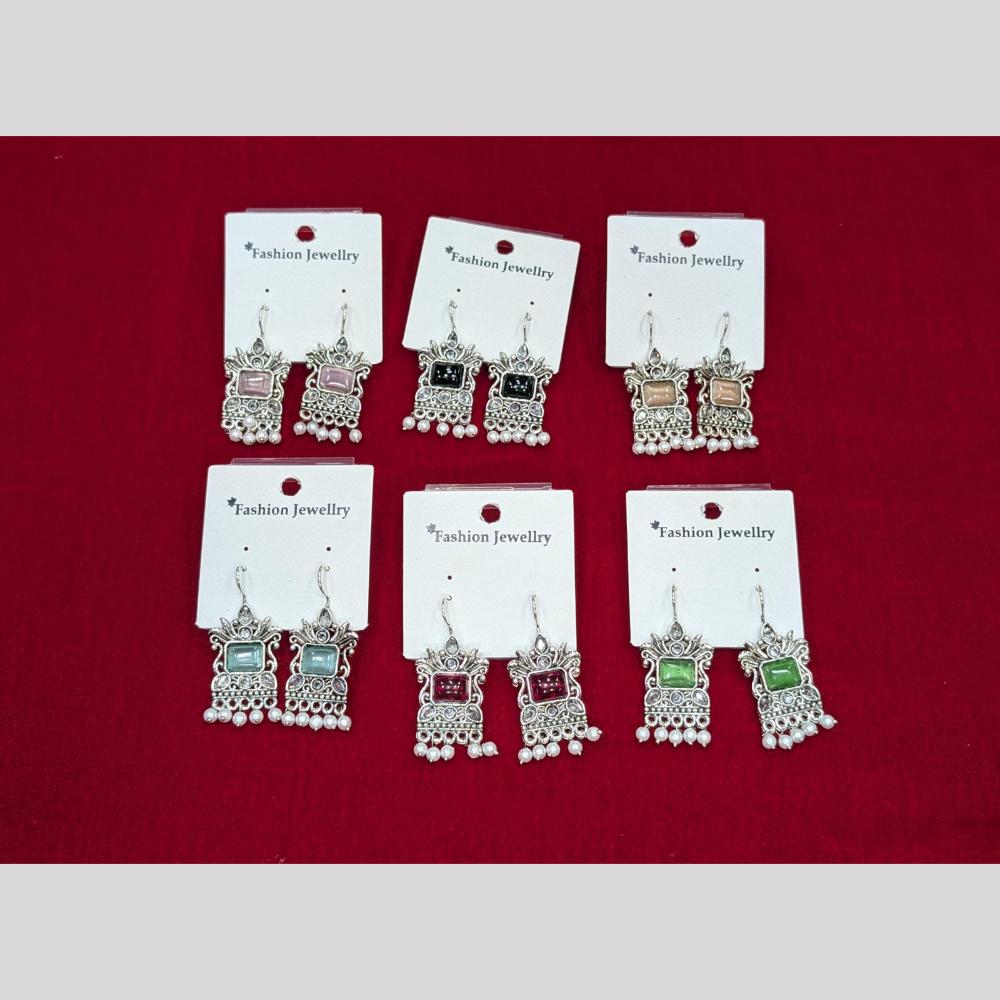 Akruti Collection Stylish Crystal Stone Dangler Earrings ( 1 piece only )