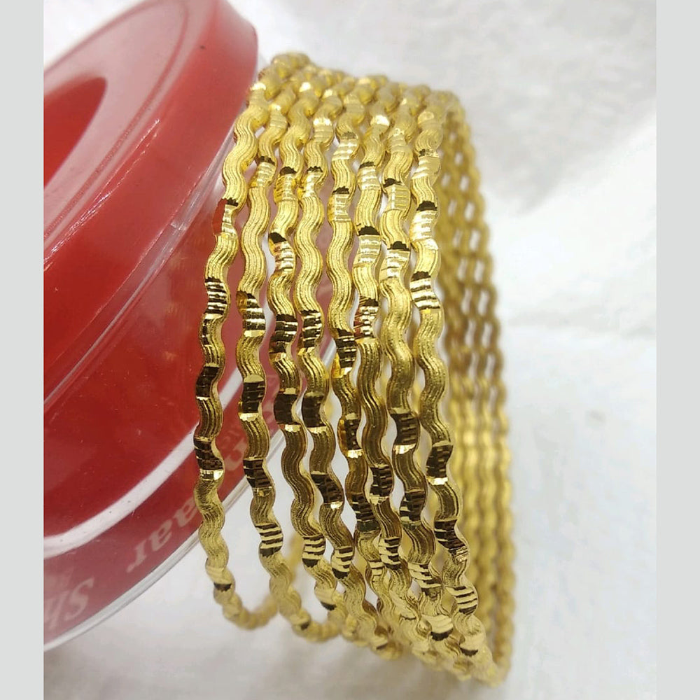 Star Bangles Gold Plated Bangles Set