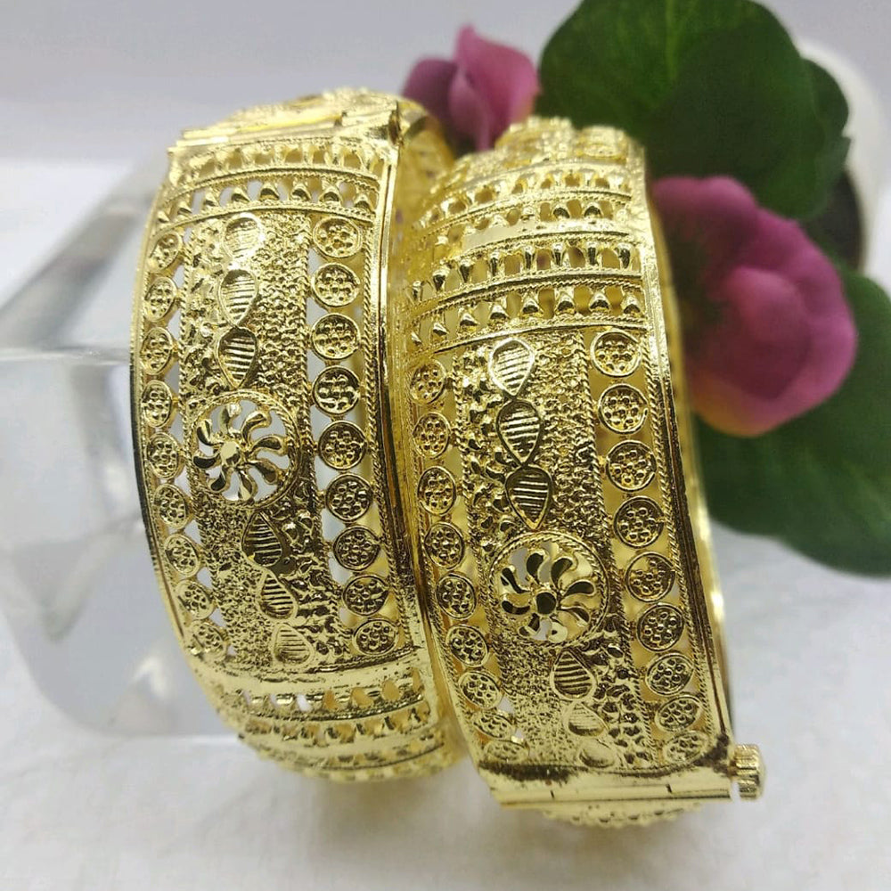 Star Bangles Gold Plated Bangles Set