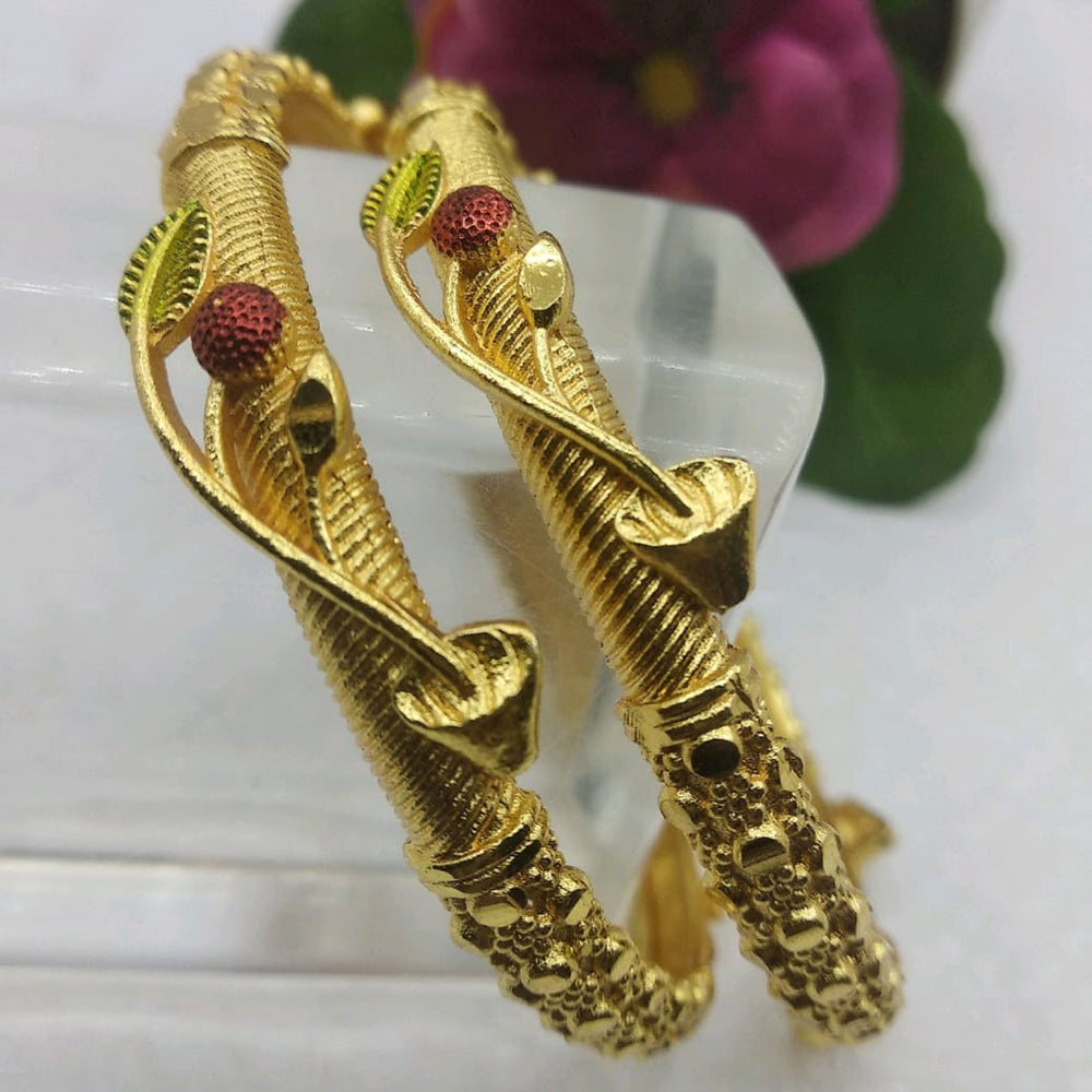 Star Bangles Gold Plated Bangles Set