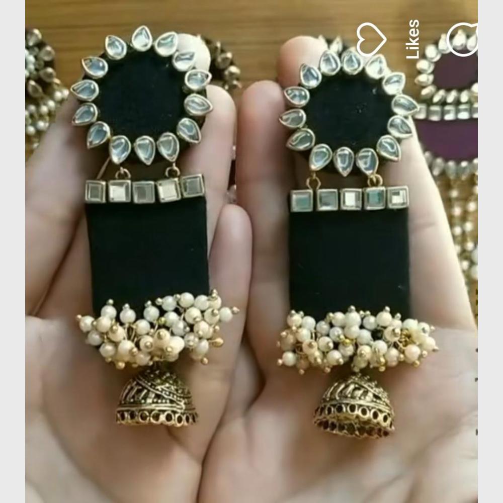 Shrijicreation Pearl Hand Made Dangler Earrings