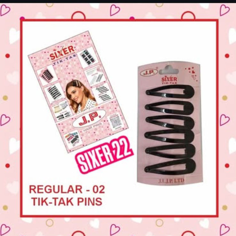 JP Hair Pins Tic Tac Hair Clips Korea Hair Accessories for Girls & Women