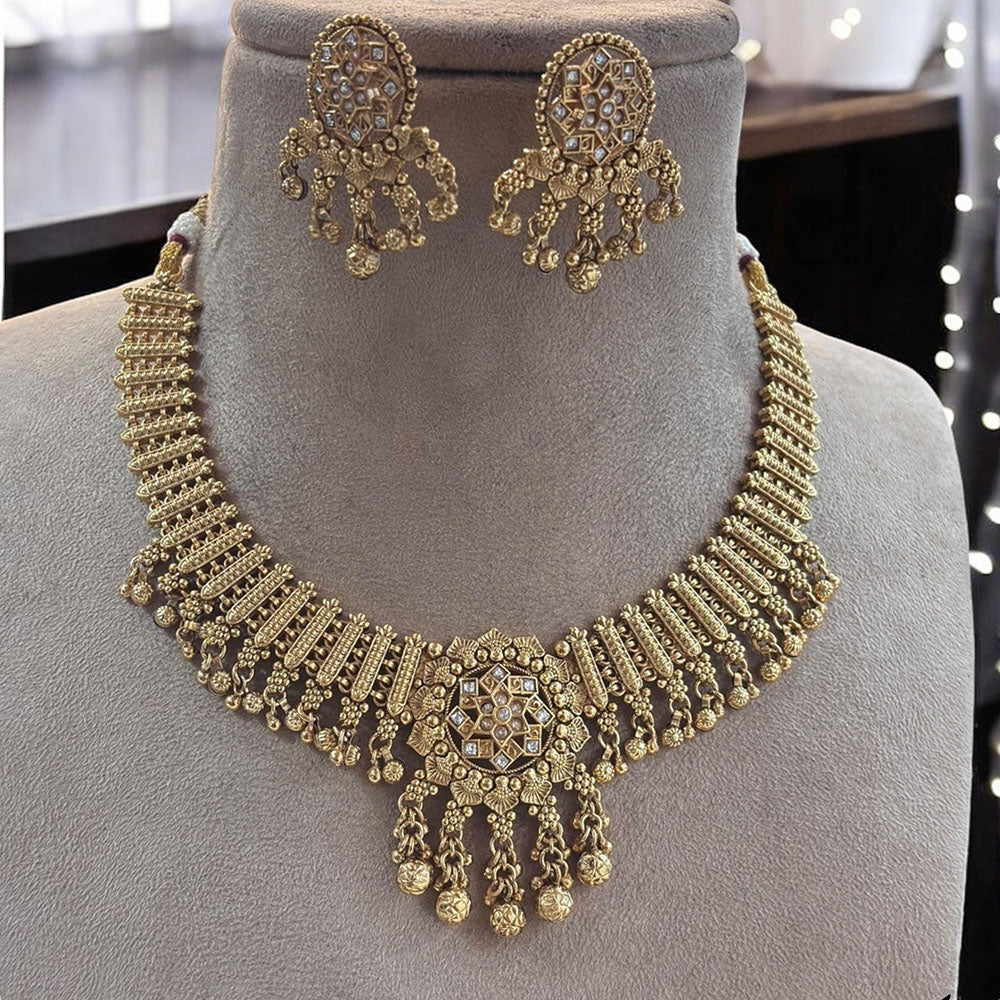 Jewel Addiction Trendy Traditions Pota Stone Necklace Set