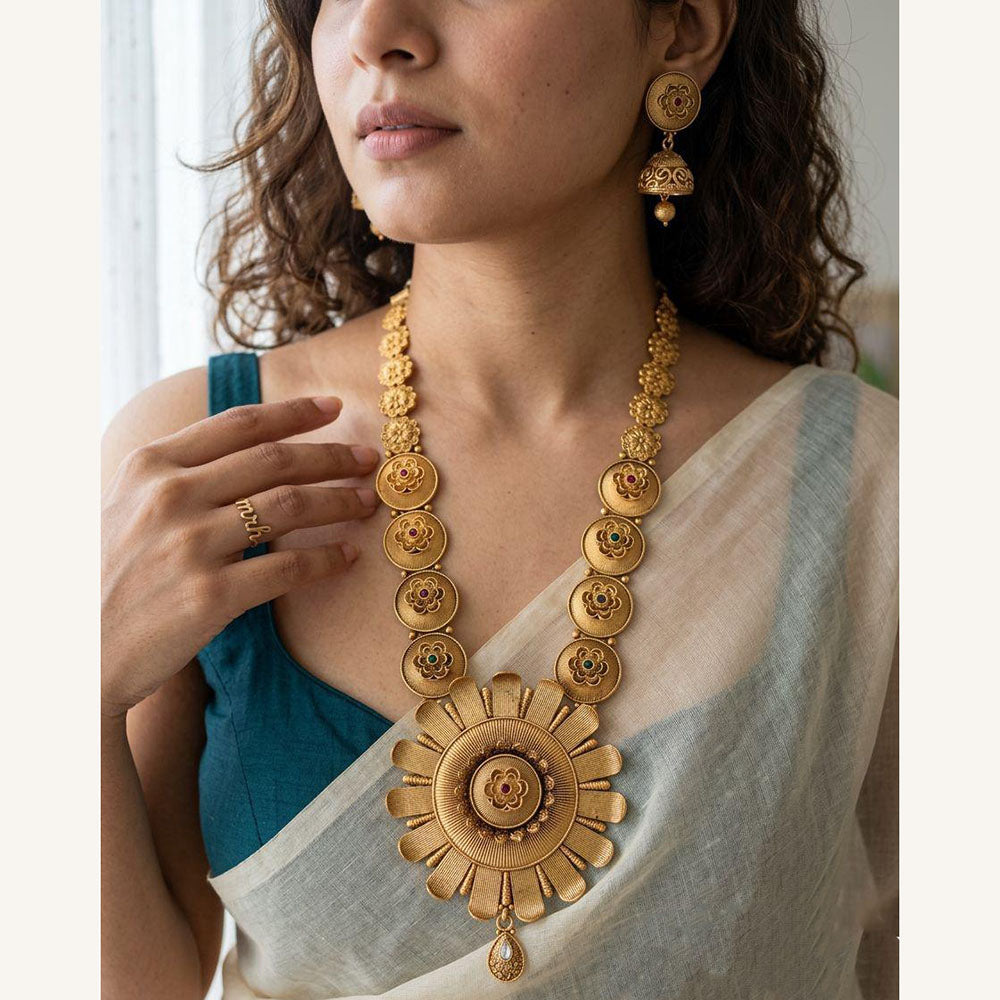 Jewel Addiction Luxury Pota Stone Necklace Set