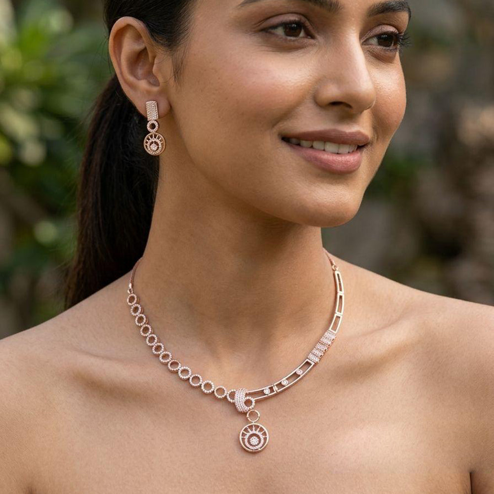 Jewel Addiction Designer Austrian Stone Necklace Set