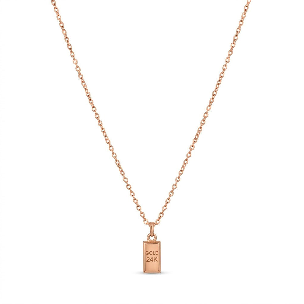 Urthn Gold Plated 24k Chain Pendant For Women/ Girls (Pack of 12)