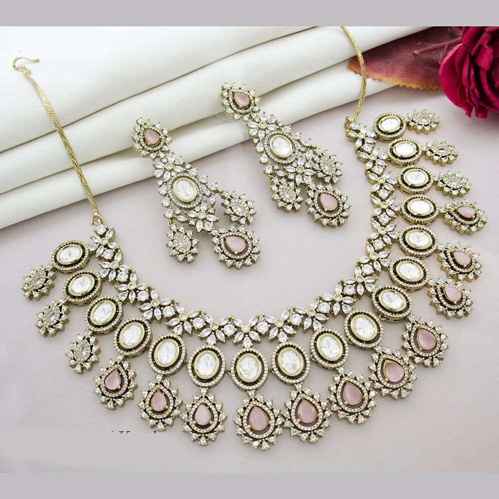 JCM American Diamond Necklace Set