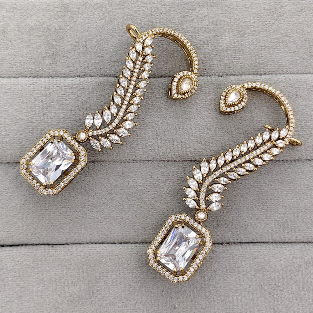 JCM Royal American Daimond Dangler Earrings