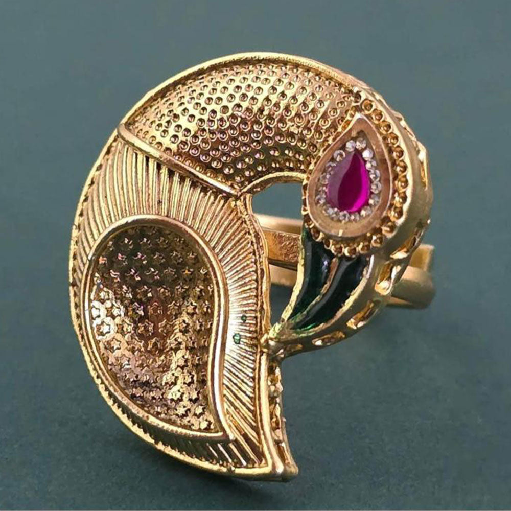 JCM Classic Royal Look Pota Stone Ring